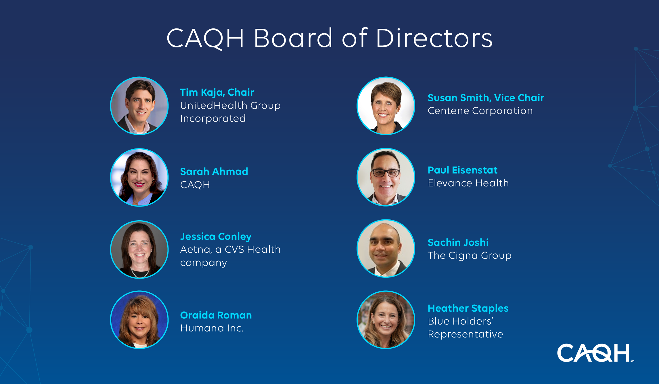  Leading Health Plans Become CAQH Owners to Shape the Future of Healthcare Data 